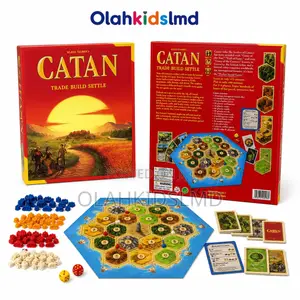 Catan Board Game – Trade, Build, Settle Strategy Game, 3-4 Players