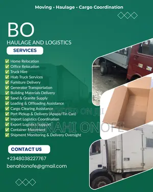 Truck Hire, House Moving, Hiab Cargo Delivery Services – Lagos