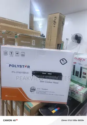 Polystar 60cm Slim Hood Pv-Jy6015bvc Dual Mode Extraction