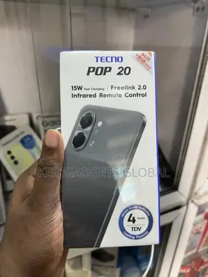New Tecno Pop 20 64 GB Black