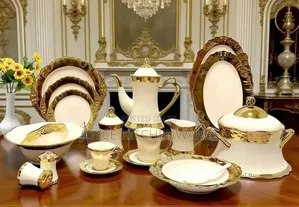 72 Pieces Luxury Tea, Plate,