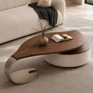 Lamina Leaf Center Table.