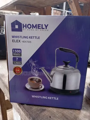 Homely 7l Stainless Steel Whistling Kettle (Electric) 1500w.