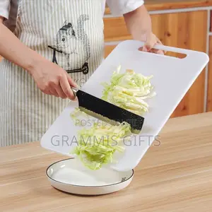 White Plastic Cutting Board
