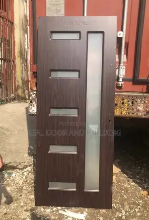 Kitchen Wooden Door With Glass (70lad)