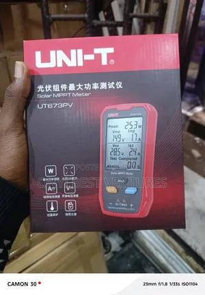 Uni-Ut673pv Solar MPPT Meter