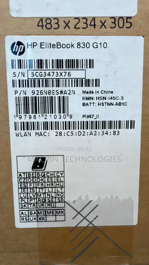New Laptop HP EliteBook 830 16GB Intel Core i5 SSD 512GB