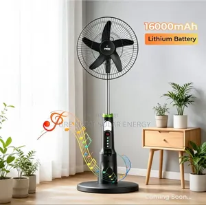 Iwin Solar Rechargeable Fan