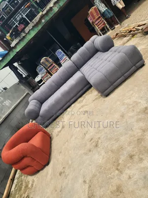 Ulphostery Padded L-Shaped Sofa Chair With Single Seater