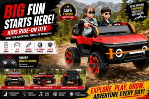 Kids Ride-on Utv – Red Color Built for Endless Smiles