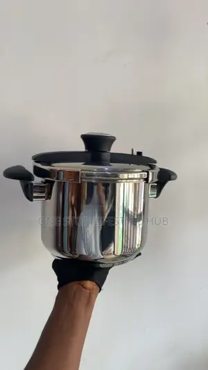 Delimano 6 Litre High Pressure Cooker (Easy One-Hand Open)