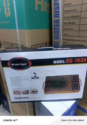 Silver Crest Ceramic Glass Cooker