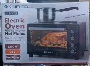 Kinelco 32litre Oven With Two Hotplates.