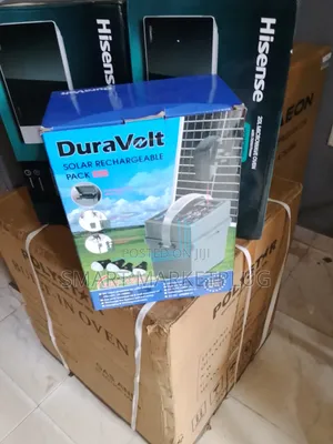 Original SRF-1245 Duravolt Rechargeable Solar Pack With 4 Bulbs+ Panel