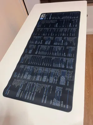 Xvip Premium Cheat Sheet Table Mat
