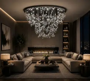 Majestic Crystal Branch Chandelier