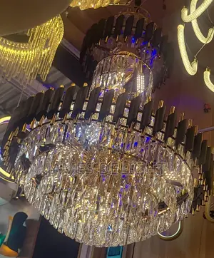 Luxury Multi-Tier Presidential Design Crystal Chandelier