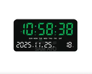 Dk-2613 Digital Clock - 26cm X 13cm X 3cm