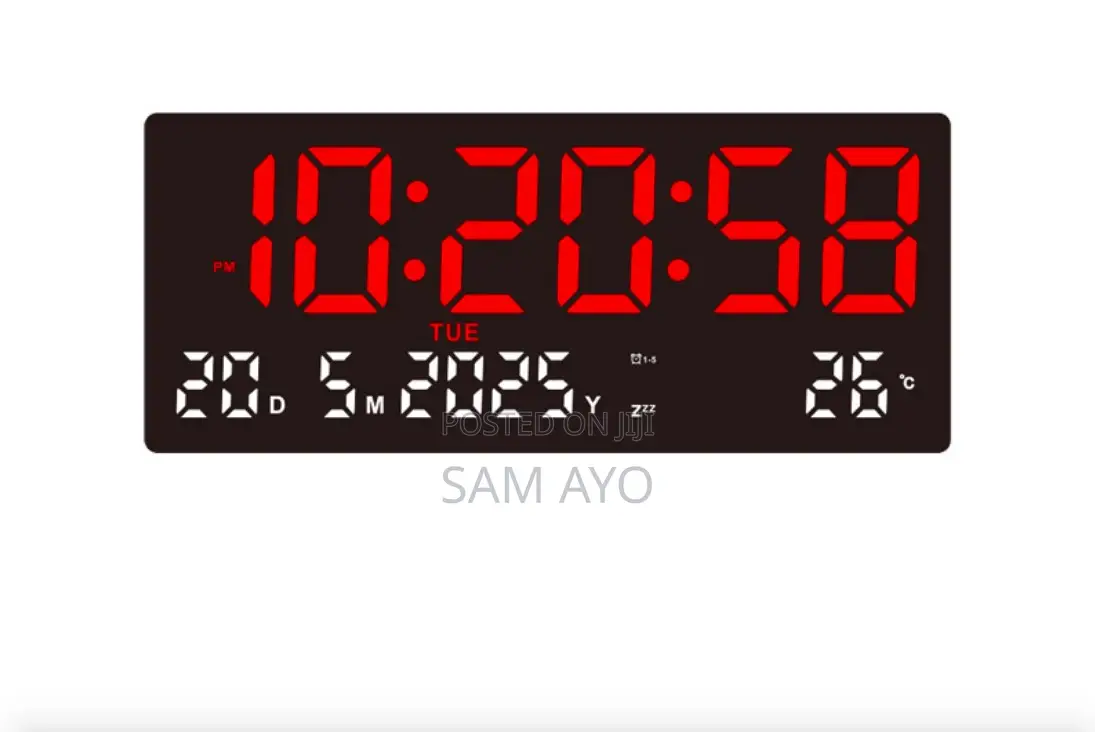 Dk-3608 Digital Clock With Remote Control