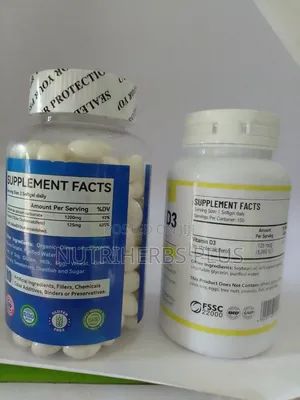 Vitamin D3 + Organic Liquid Calcium D3 Supports Bone and Teeth Health