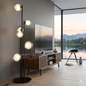 Modern Multi-Globe Floor Lamp