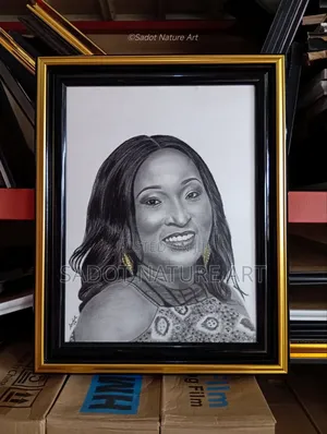 Painting /Pencil Drawing Portrait Frame Artwork