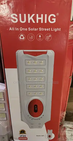 6000w All in One Solar Street Light Sukhig
