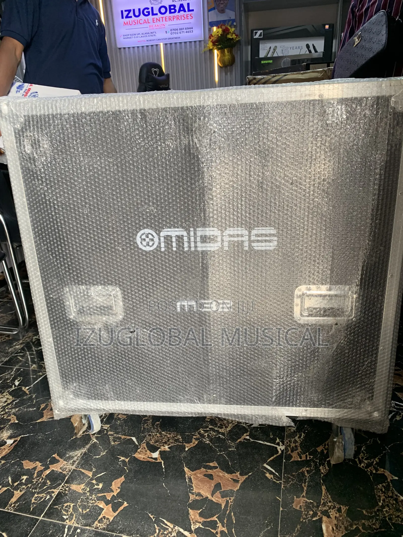 Midas Flat Case M32 Box