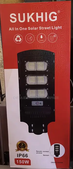 150w All in One Solar Street Light Sukhig