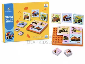 Creative Puzzle Engineering/Vehicle Series – 33-Piece Building Block