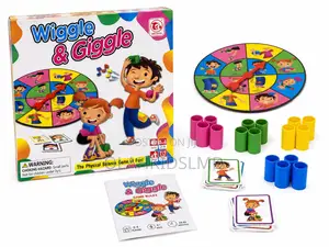 Wiggle Giggle – Physical Balance Family Game (2-4 Players, 4+)