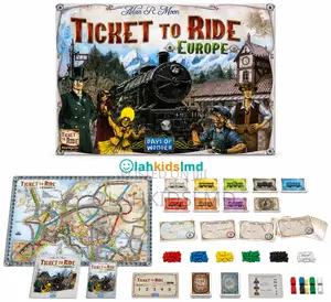 Ticket to Ride Europe – Days of Wonder Strategy Board Game
