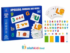 Spelling Numbers and Words – Alphabet Number Learning Set (36m+)