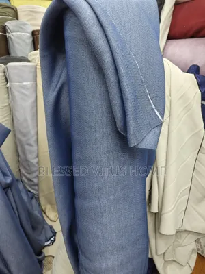 Premium Textured Striped Curtain Fabric