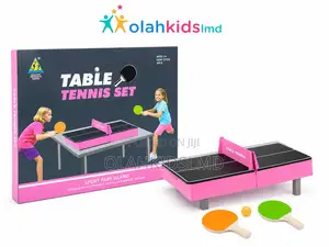 Table Tennis Set – Mini Portable Ping Pong Table With Paddles Ball