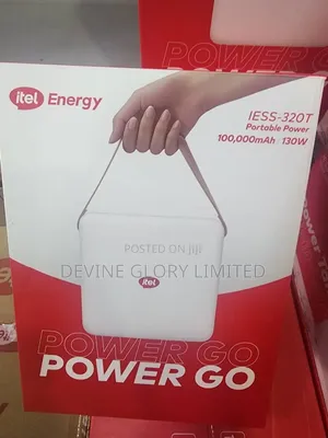Itel Energy Power Go Iess-320t 320wh Portable Power Station