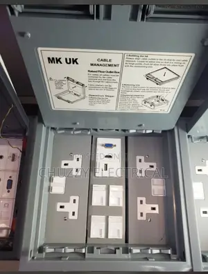 Mk Uk Raised Floor Outlet Box