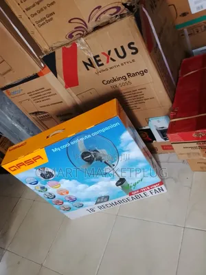 Brand New Qasa 18 Inch Rechargeable Standing Fan -QRF-7918