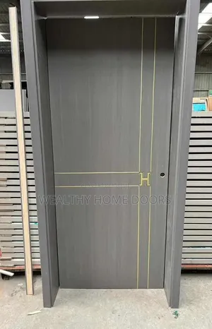 Modern HDF Wooden Interior Room Door