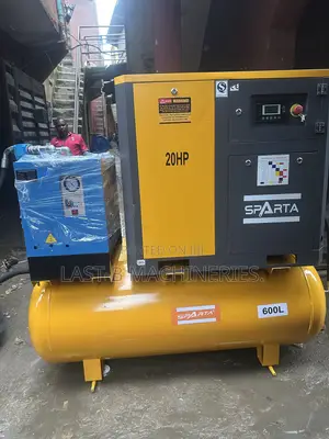 All in One Sparta Screw Compressor Machine