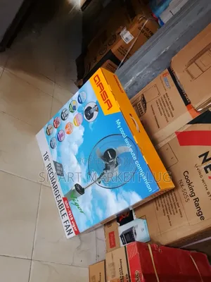 Brand New QRF-7918 (18") Rechargeable Standing Fan With Remote
