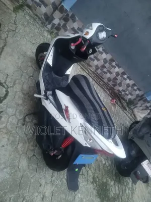 Motorcycle 2004 White
