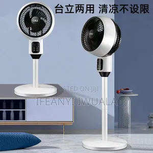 Mini Electric Standing Fan With Remote Control