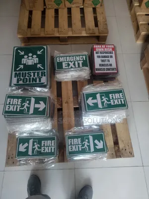 Emergency Exit Sign