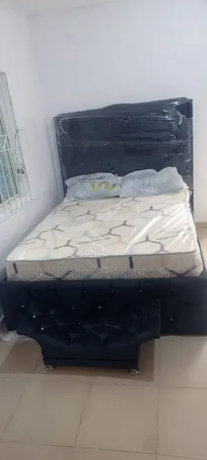 Dark Grey Luxury Bed Frame