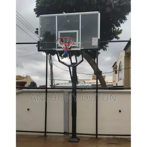 Commercial Adjustable Ingroud Basketball Hoop