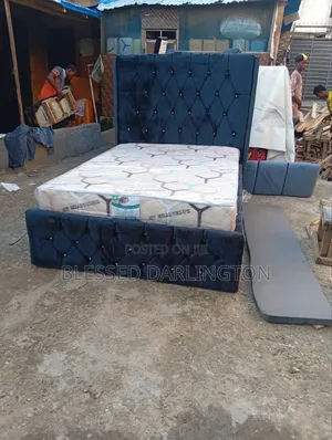 High Quality Standard Upholstery Bed Frame