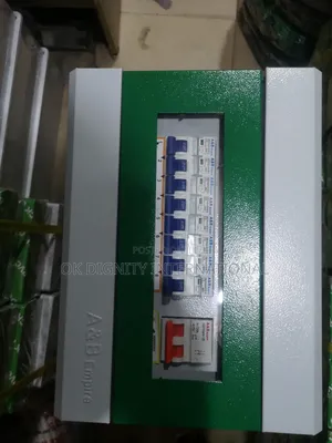 8-Way Distribution Board (Db) With Breakers