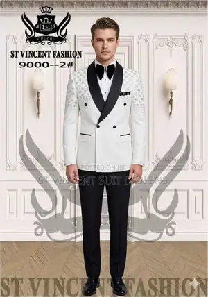 Ceremonial Off White Suit