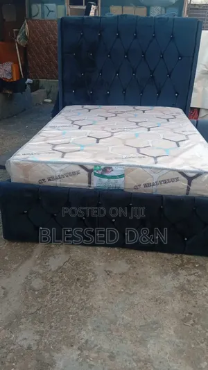 Quality Dark Grey Colour Bed Frame
